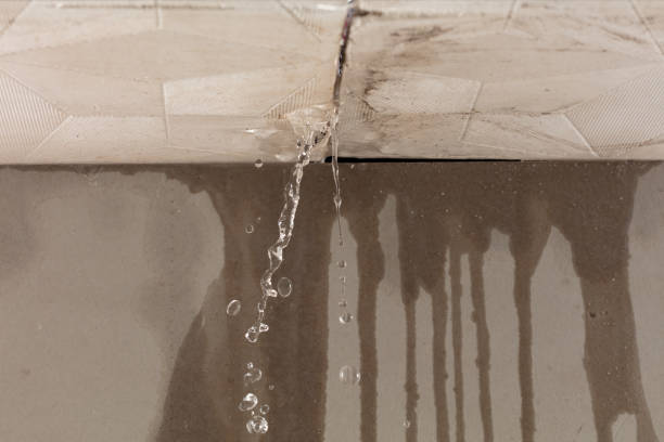 Professional Sewage Cleanup technician working in Karnes City, TX